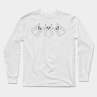 Trio of owls Long Sleeve T-Shirt